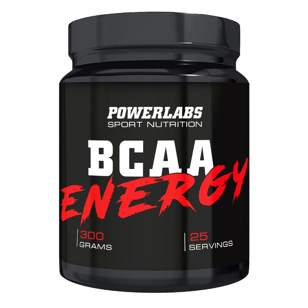 BCAA PowerLabs BCAA Energy (БЦАА) 300 g Ананас
