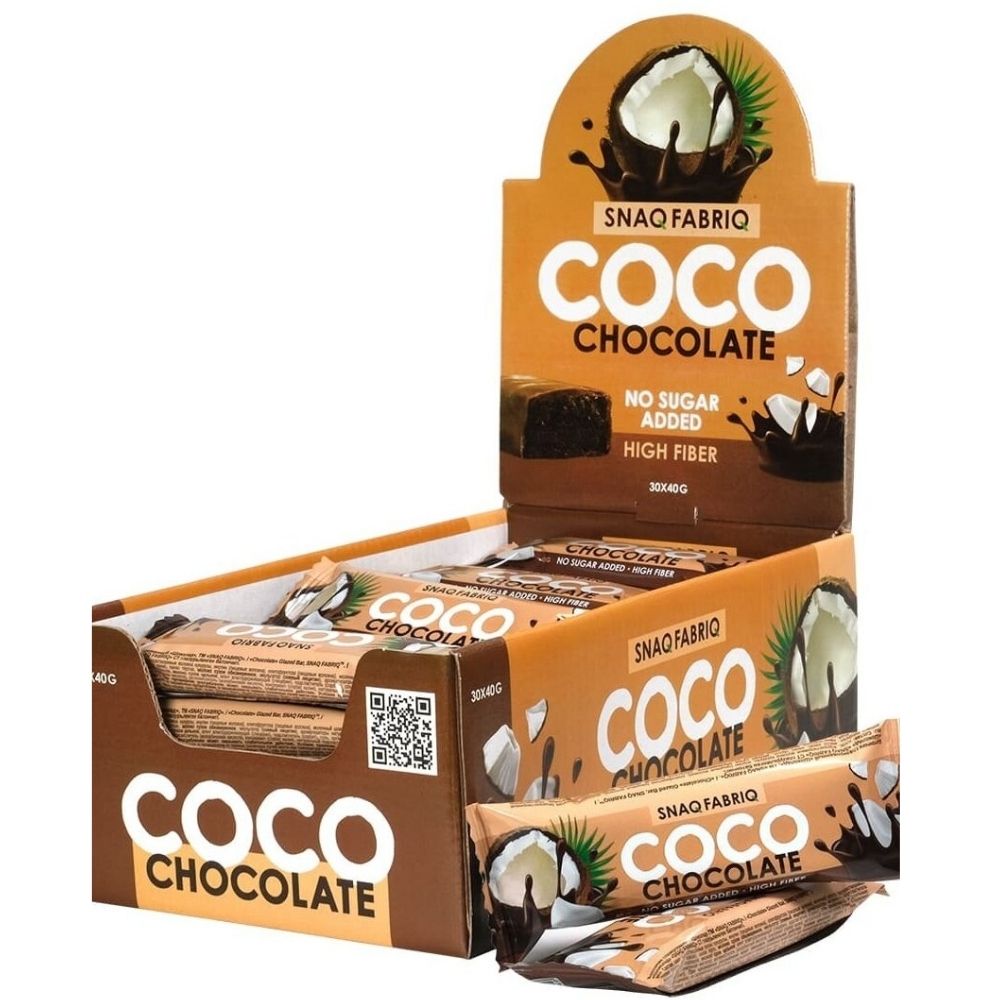 Батончик SNAQ FABRIQ 40 g Coco Батончик Шоколад