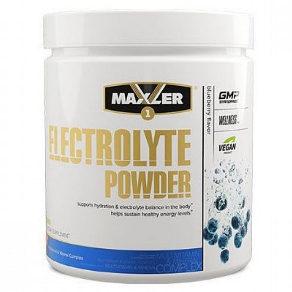 Изотоник Maxler Electrolyte Powder 204 g Черника