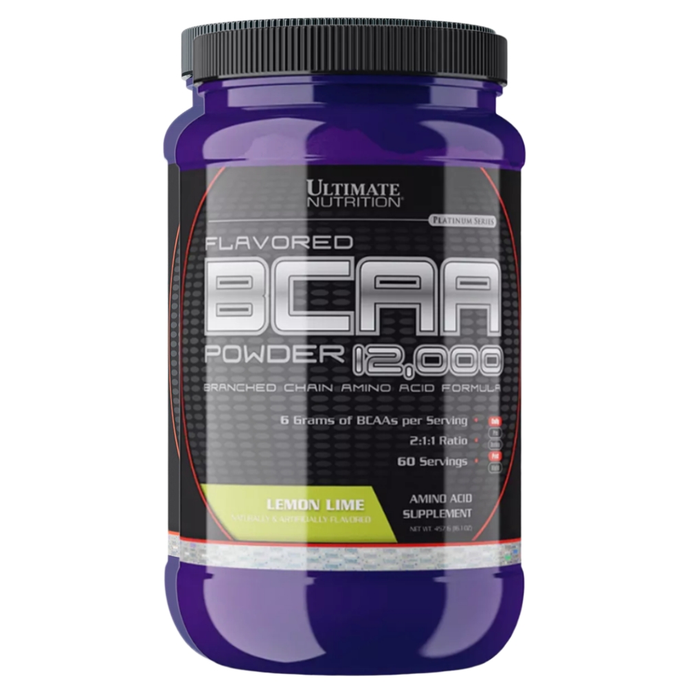 BCAA Ultimate Nutrition BCAA 12000 Flavored Powder 457 g Лимон лайм