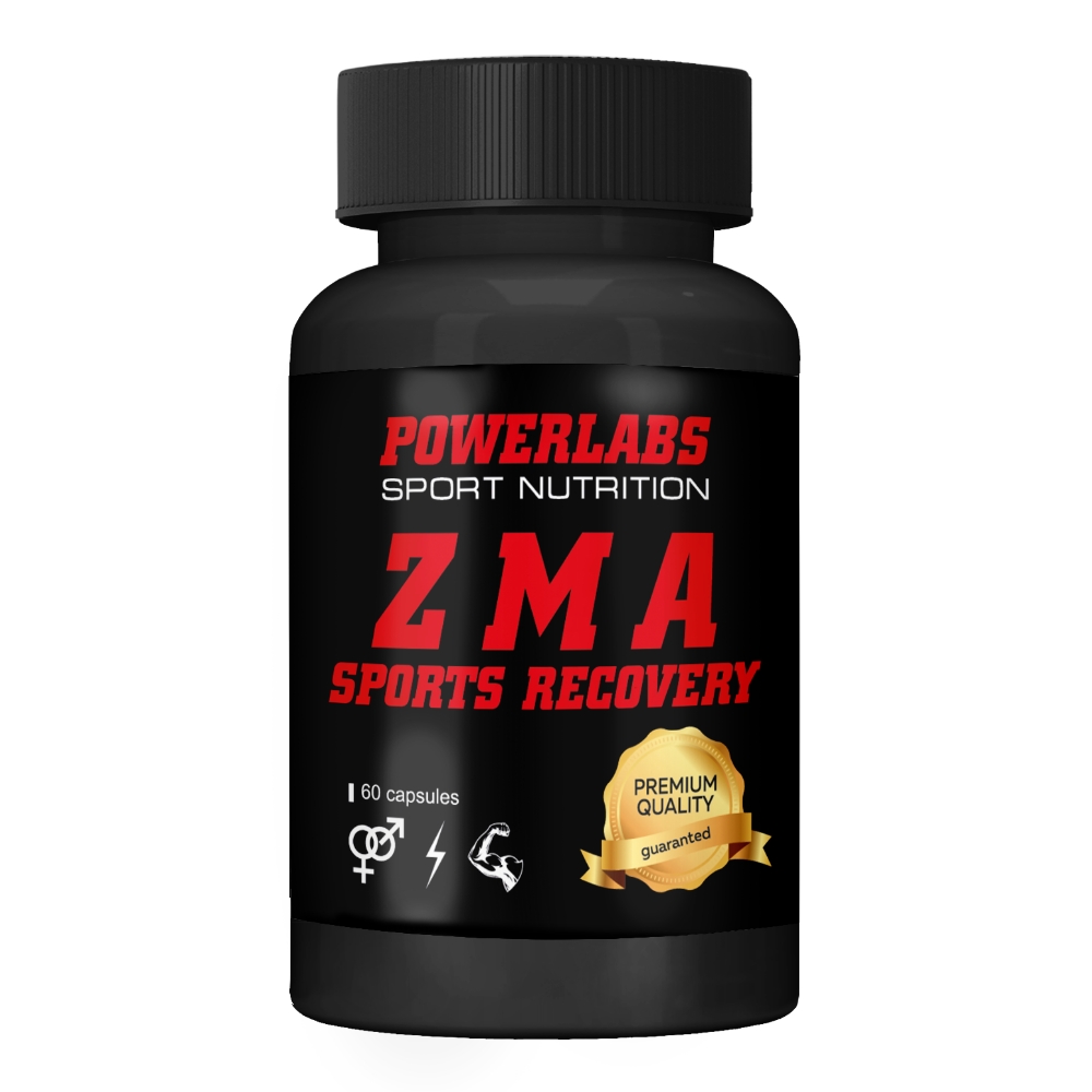 Повышение тестостерона PowerLabs ZMA 60 caps